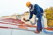 屋根塗装　下地処理
